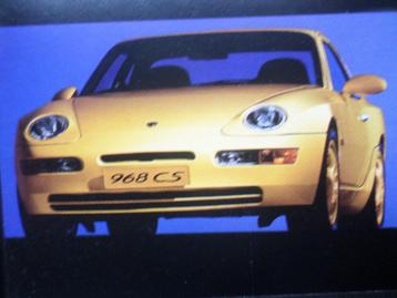 Porsche 968 CS Brochure beschikbaar voor biedingen