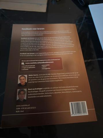 Walter Geerts - Handboek voor leraren beschikbaar voor biedingen