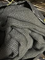 Vitrage (grijs), Huis en Inrichting, Stoffering | Gordijnen en Lamellen, 200 cm of meer, Ophalen of Verzenden, Zo goed als nieuw