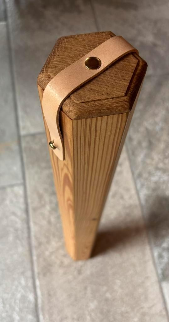 Handgemaakte houten hengelkokers op bestelling!, Watersport en Boten, Hengelsport | Vliegvissen, Nieuw, Overige typen, Ophalen of Verzenden