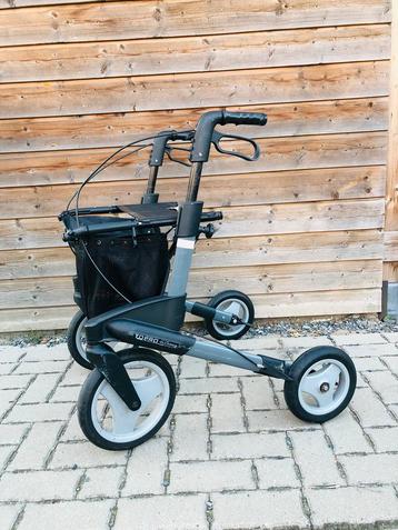 Lichtgewicht opvouwbare rollator Topro Troja zachte bandjes beschikbaar voor biedingen