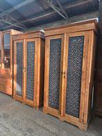 Set prachtige linnenkasten / kledingkasten / meidenkasten, Huis en Inrichting, Ophalen, Met deur(en), 100 tot 150 cm, 200 cm of meer