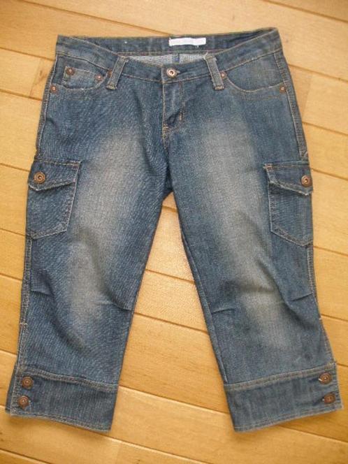 Cars spijker capri broek maat 38?M, Kleding | Dames, Spijkerbroeken en Jeans, Zo goed als nieuw, W30 - W32 (confectie 38/40), Blauw