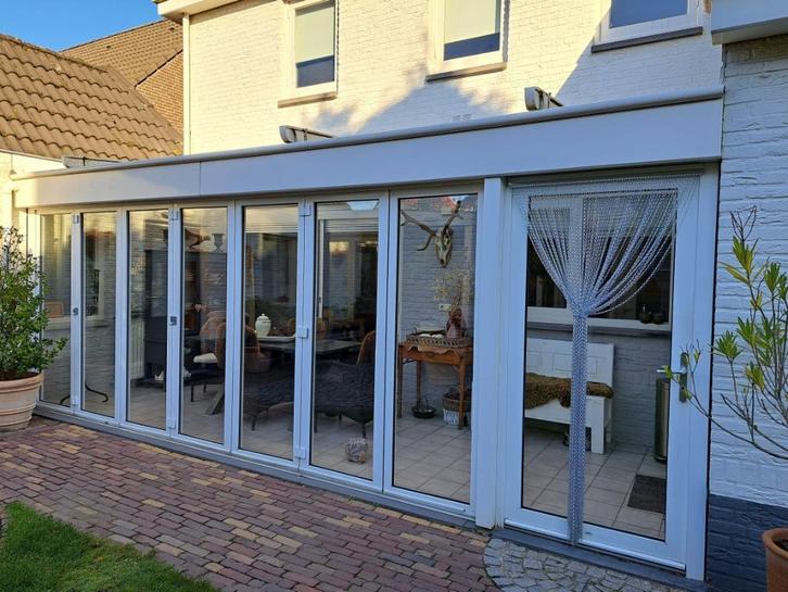 Serredak en losse loopdeur, Tuin en Terras, Overkappingen, Gebruikt, Serre, Ophalen