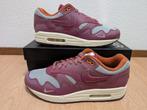 Nike Air Max 1 Patta Waves Rush Maroon 2021 maat 45 / 11, Overige kleuren, Nike, Nieuw, Ophalen of Verzenden