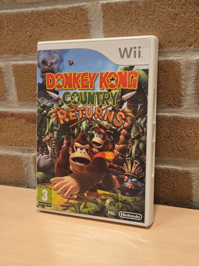 Donkey Kong Country Returns - Nintendo Wii, Nintendo, Support.nintendo.nl, 2 spelers, Ophalen of Verzenden