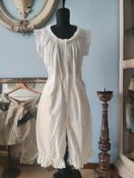 Prachtige antieke wit katoenen dames culotte boudoir onderkl, Ophalen of Verzenden, Dames, Culotte