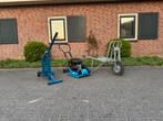 Trilplaat, stenenknipper en stenenkruiwagen, Ophalen of Verzenden