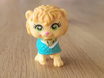 Littlest Pet Shop (LPS) Leeuwtje #51 met blauwe/goud outfit beschikbaar voor biedingen