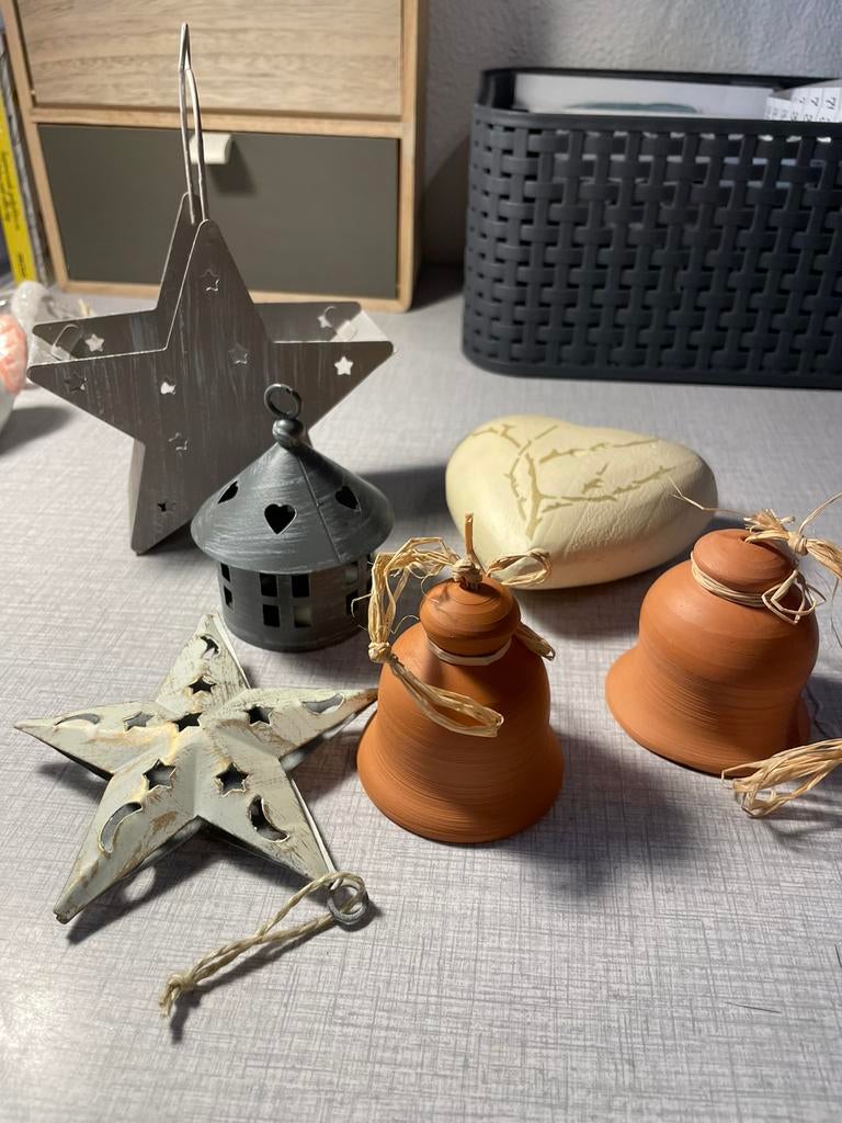 Set decoratiehangers kerst, Diversen, Ophalen of Verzenden, Zo goed als nieuw