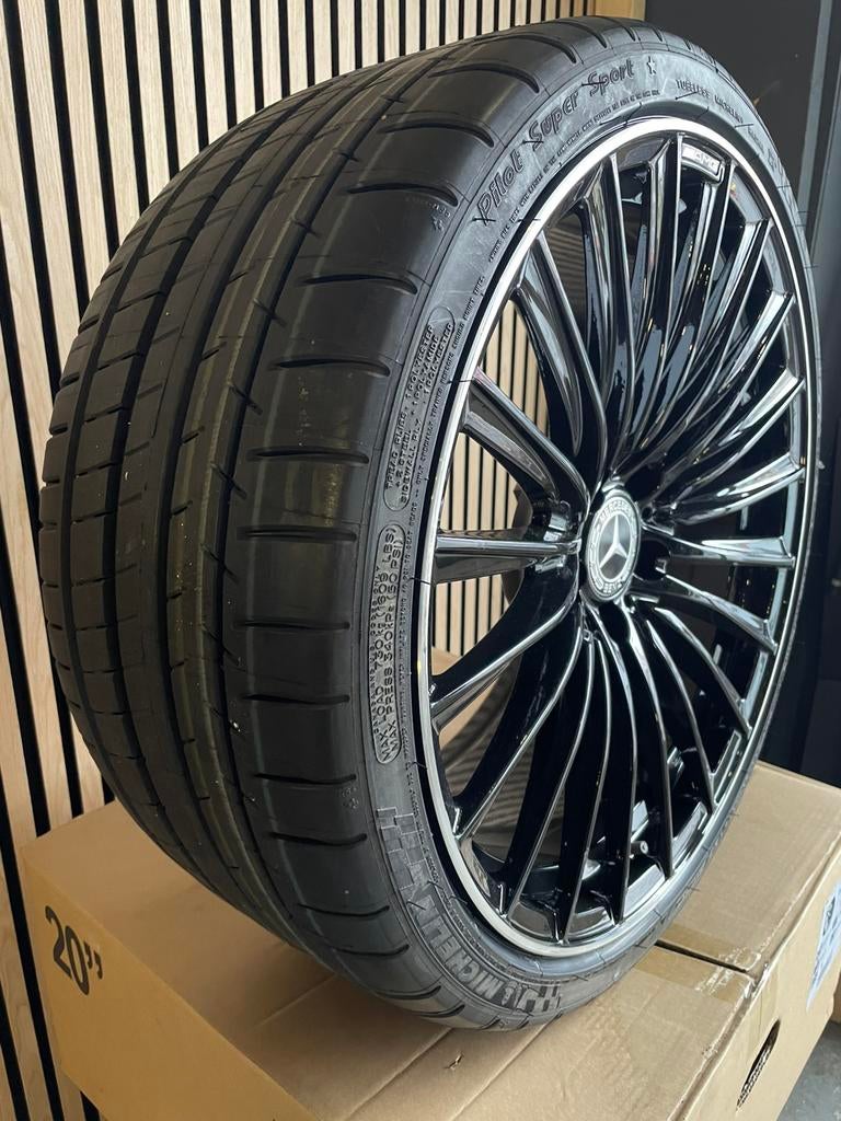20 inch Mercedes E-Klasse velgen W213 5x112 + michelin, Velg(en), 275 mm, Nieuw, Ophalen of Verzenden