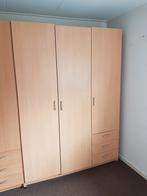 Kledingkast 3 deurs beuken, Huis en Inrichting, Kasten | Kledingkasten, Ophalen, Gebruikt, 50 tot 75 cm, 150 tot 200 cm