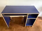 Mooi Blauw Bureau - Perfect voor Kinderen/Student/Kantoor, Ophalen, Zo goed als nieuw, Bureau