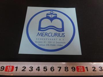 sticker Zwijndrecht MERCURIUS scheepvaart bv  Veerplein 22  beschikbaar voor biedingen