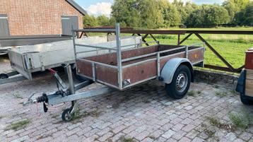 Geremde Henra enkelasser aanhanger 250x126cm inruil koopje beschikbaar voor biedingen