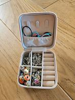 Setje om bedelarmbanden en kettinkjes te maken, Ophalen of Verzenden, Zo goed als nieuw, Roze, Armband