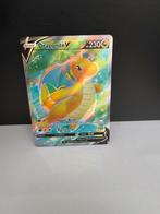 Dragonite v, Hobby en Vrije tijd, Verzamelkaartspellen | Pokémon, Ophalen of Verzenden, Zo goed als nieuw, Meerdere kaarten, Foil