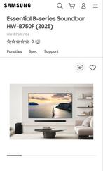 NIEUW: SAMSUNG ESSENTIAL B-SERIES SOUNDBAR HW-B750F (2025)✅️, Ophalen of Verzenden, Met ingebouwde subwoofer, Nieuw