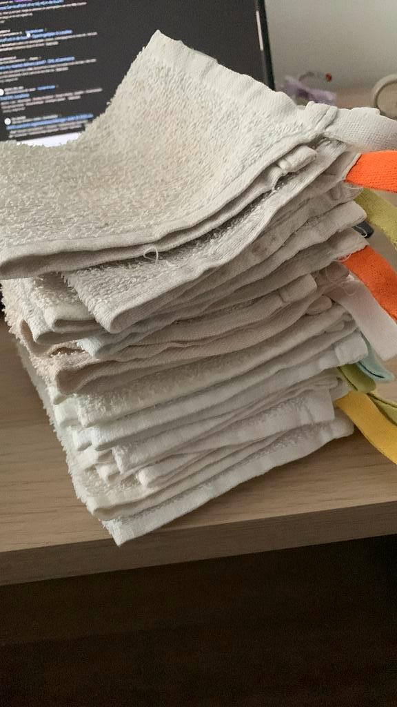 IKEA krama (waslap/(spuug)doek), Kinderen en Baby's, Kinderkamer | Beddengoed, Gebruikt, Overige typen, Wit, Jongetje of Meisje