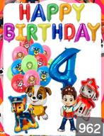 Paw patrol, Hobby en Vrije tijd, Feestartikelen, Ophalen of Verzenden, Nieuw, Versiering, Verjaardag