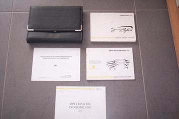 Compleet mapje boekjes OPEL ZAFIRA type A  1999/2005  beschikbaar voor biedingen