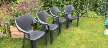 Stapelbare tuinstoelen - set van 4 beschikbaar voor biedingen