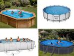Diverse zwembaden Groot en klein, in en opbouw, Tuin en Terras, 120 cm of meer, Ophalen of Verzenden, Inbouwzwembad, 200 tot 400 cm
