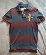 Abercrombie polo – marine/bordeaux – preppy & uniek, Overige kleuren, Ophalen of Verzenden, Zo goed als nieuw, Abercrombie & Fitch