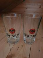 Bacardi grote glazen 2 stuks, Ophalen of Verzenden, Zo goed als nieuw, Gebruiksvoorwerp