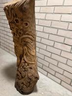 Massief houten beeld van ganesha, Ophalen of Verzenden, Zo goed als nieuw