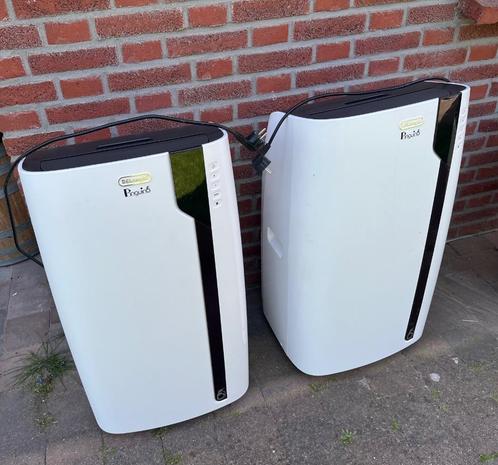 Mobiele airco merk DeLonghi, Witgoed en Apparatuur, Airco's, Zo goed als nieuw, Mobiele airco, Minder dan 60 m³, Koelen en Ontvochtigen