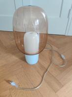Mooie design tafellamp, Ophalen, Gebruikt, Design, Glas