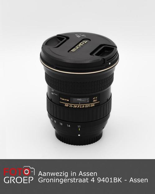 Tokina AT-X 11-20mm F2.8 For nikon F (aanwezig in assen), Audio, Tv en Foto, Fotografie | Lenzen en Objectieven, Gebruikt, Groothoeklens