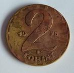 Hongarije 1975 munt, 2 forint, volgnr 135, Ophalen of Verzenden, Slowakije, 2 euro, Losse munt