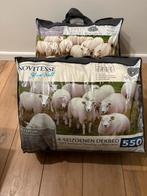 Wollen dekbed 140x220 - weinig gebruikt, Ophalen, Eenpersoons, Wit, Deken of Dekbed