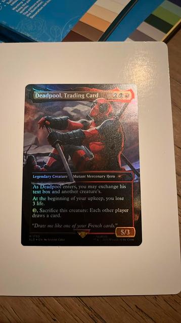Deadpool, Trading Card beschikbaar voor biedingen