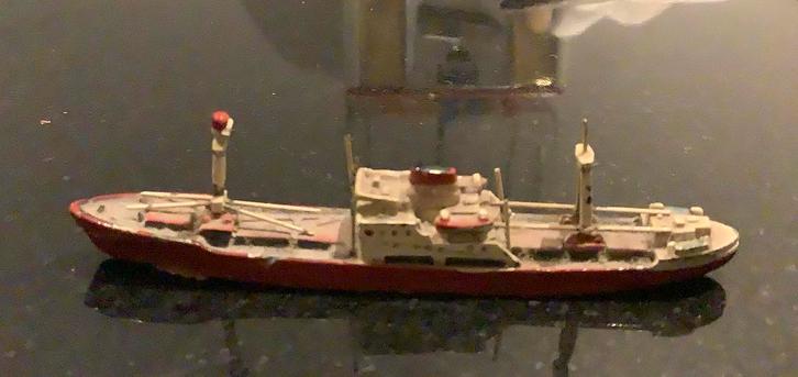 Hansa - S 019 - Helga Dan - 1:1250 - Waterline model, Hobby en Vrije tijd, Modelbouw | Boten en Schepen, Zo goed als nieuw, Ophalen of Verzenden