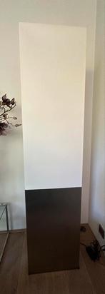 Vloerlamp met stoffen kap - Dovali design, Huis en Inrichting, Lampen | Vloerlampen, Ophalen, Gebruikt, Design - retro, Metaal