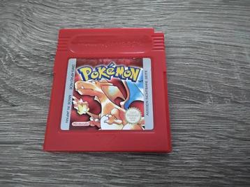 Pokemon Red voor gameboy color duitse versie beschikbaar voor biedingen