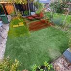 Valdempende tegels & Kunstgras, Tuin en Terras, Gras en Kunstgras, Ophalen, Gebruikt, 10 tot 20 m²