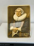 Vintage Elisabeth Bas Sigaren Reclamebord, Ophalen of Verzenden, Gebruikt, Reclamebord