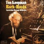 LP - Bach - Haydn - Ton Koopman, Cd's en Dvd's, Vinyl | Klassiek, Overige typen, Ophalen of Verzenden, Barok, Zo goed als nieuw