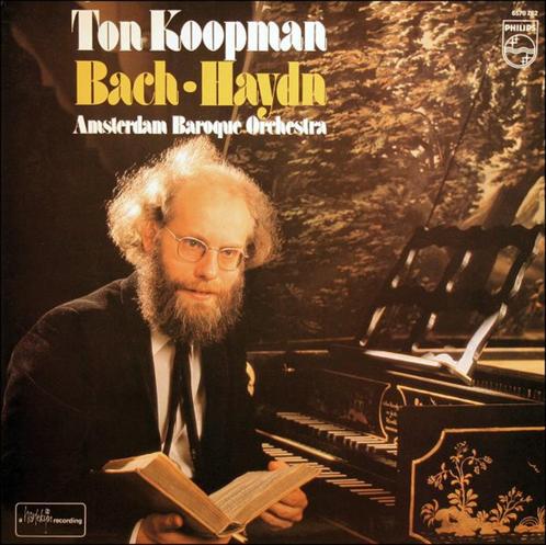 LP - Bach - Haydn - Ton Koopman, Cd's en Dvd's, Vinyl | Klassiek, Zo goed als nieuw, Barok, Overige typen, 12 inch, Ophalen of Verzenden