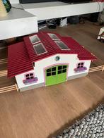 Schleich paardenstal inclusief accessoires, Ophalen, Zo goed als nieuw