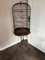 Vogelkooi zolux retro marthe met standaard, Ophalen of Verzenden, Zo goed als nieuw, Metaal, Vogelkooi