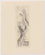 Exlibris van Maarten de Jong  Handen, Antiek en Kunst, Kunst | Etsen en Gravures, Verzenden
