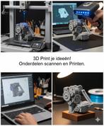 Professionele 3D tekenen & printer –ontwerp tot eindproduct!, Ophalen of Verzenden, Zo goed als nieuw, Overige typen