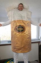 Uniek Brand Bier glas Carnavalspak, Overige maten, Ophalen of Verzenden, Kleding, Gedragen