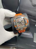 Richard mille McLaren 11-03 oranje, Sieraden, Tassen en Uiterlijk, Horloges | Heren, Ophalen of Verzenden, Nieuw, Staal, Overige merken