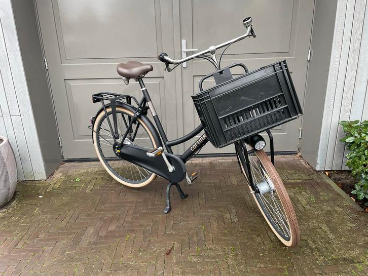 Cortina U4 Damesfiets 28 inch, Fietsen en Brommers, Fietsen | Dames | Damesfietsen, Gebruikt, Overige merken, Versnellingen, 56 cm of meer